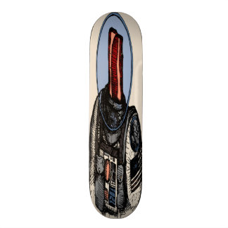 Skateboard Plate-forme de planche à roulettes "d'homme de