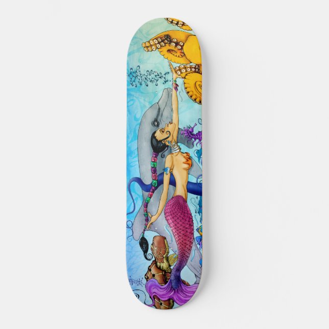 Skateboard Plate-forme de sirène d'Orisha pro (Recto)