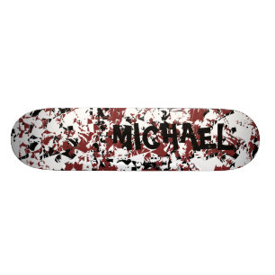 Skateboard Plate-forme grunge de planche à roulettes