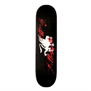 Skateboard Plate-forme noire de planche à roulettes de