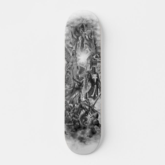 Skateboard Plate-forme sainte d'ange de croisades (Devant)
