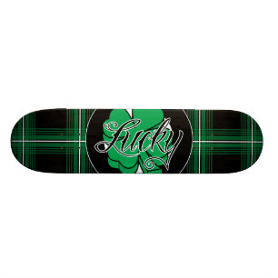Skateboard plate-forme (verte) de planche à roulettes de