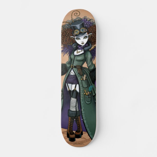 Skateboard Plate-forme victorienne de patin de Fae de vampire (Recto)
