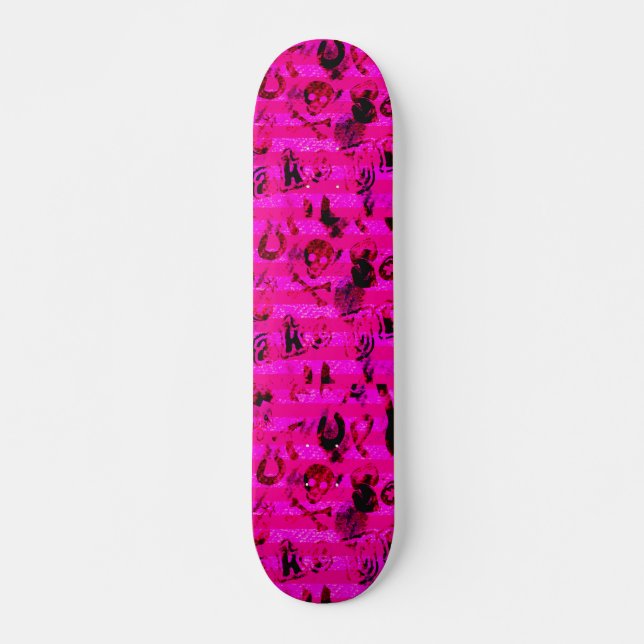 Skateboard Plate-formes de planche à roulettes de graffiti de (Devant)