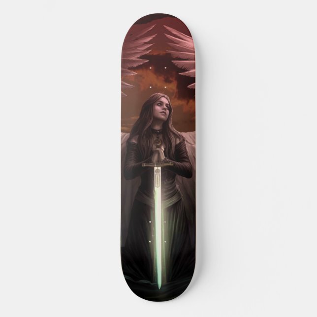 Skateboard Plateau de planche à roulettes Warrior Angel (Recto)