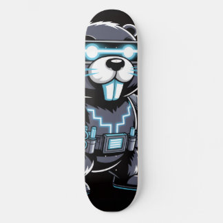 Skateboard Plateforme de skate Techno-Castor Cyberpunk