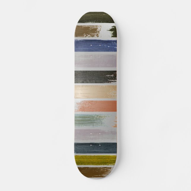 Skateboard Pluie de couleurs 5 (Recto)