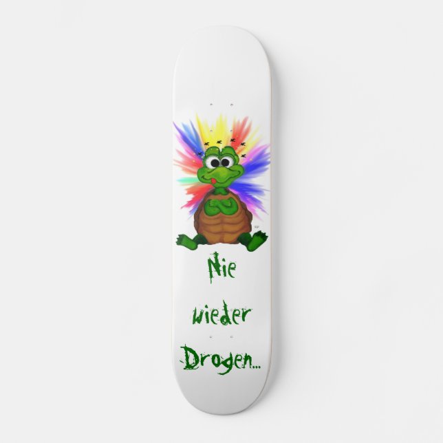 Skateboard Plus jamais de drogue (Recto)