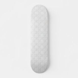 Skateboard Plus Motif de surface incorporé
