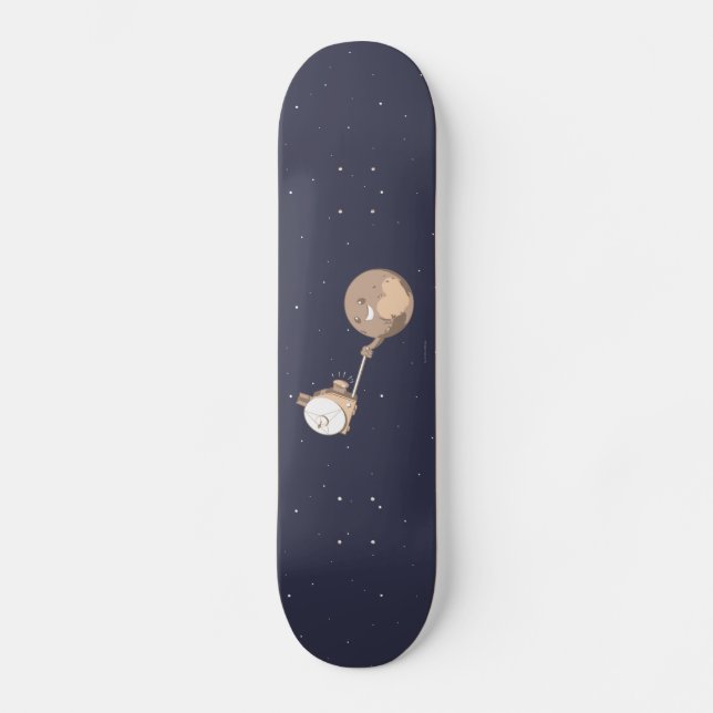 Skateboard Pluton Selfie (Recto)