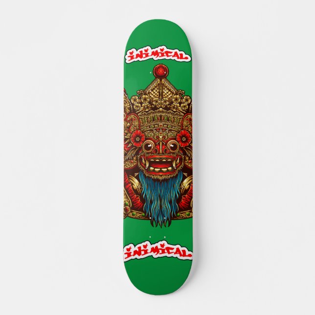 Skateboard Poche de masque de Barong inimical (Devant)
