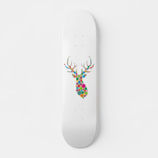 Skateboard Points de couleur cerf