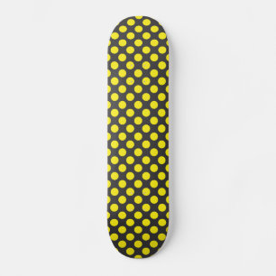 Skateboard points jaunes