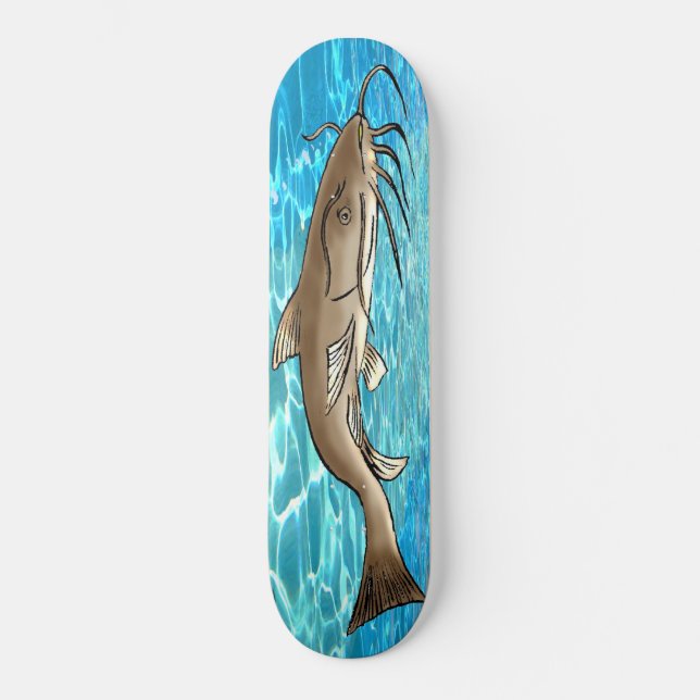 Skateboard Poisson-chat II (Recto)