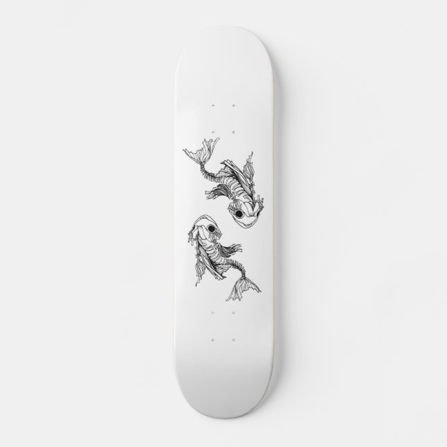 Skateboard Poissons morts (Recto)