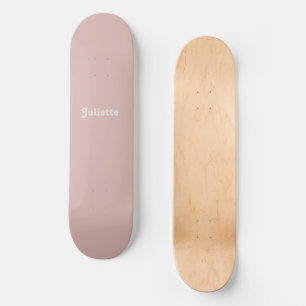 Skateboard Police rétro rougeâtre robuste