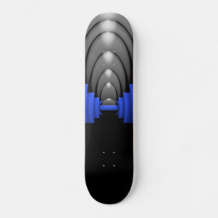 Skateboard Police Thin Ble Line