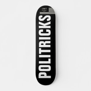 Skateboard POLITRICKS Skateboard, pont de 7 ¾ po