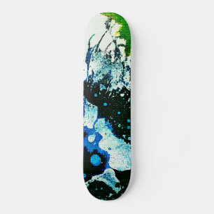 Skateboard Polychromoptique #2C par Michael Moffa