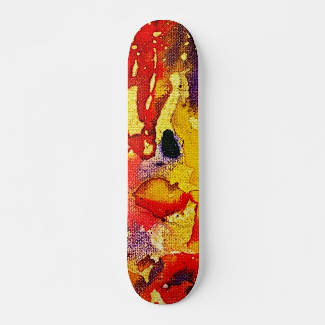 Skateboard Polychromoptique #3 par Michael Moffa (Devant)