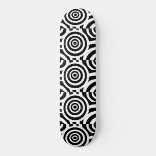 Skateboard Pont Abstrait noir et blanc
