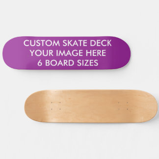 SKATEBOARD PONT DE SKATE PERSONNALISÉ 8 PONTS PLUM PURPLE 1/2