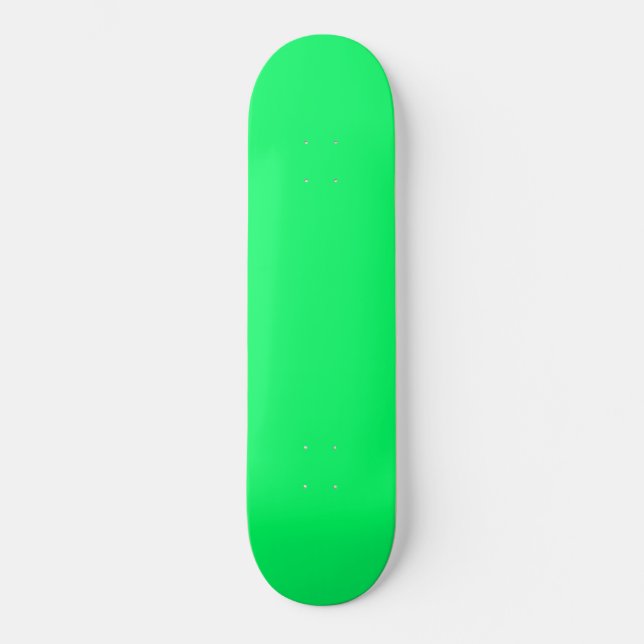 Skateboard Pont Patinage Écran Vert (Recto)