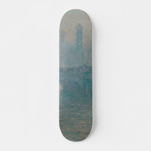Skateboard Ponte Waterloo Gris Météo Monet Peinture