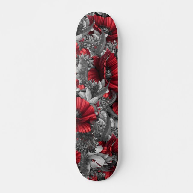 Skateboard Pop de pavot (Devant)
