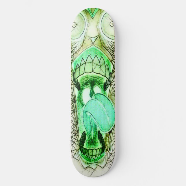 Skateboard Populaire Evil Neon Madman Element Banger Board (Recto)