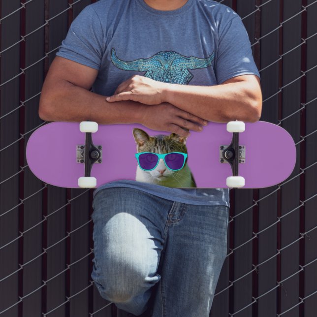 SKATEBOARD PORTE DE CHAT LUNETTES DE SOLEIL SKATEBOARDS (Extérieur 3)