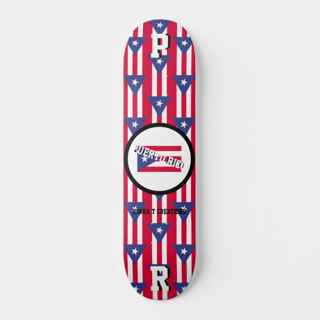 Skateboard Porto Rico (Recto)