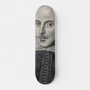 Skateboard Portrait de William Shakespeare