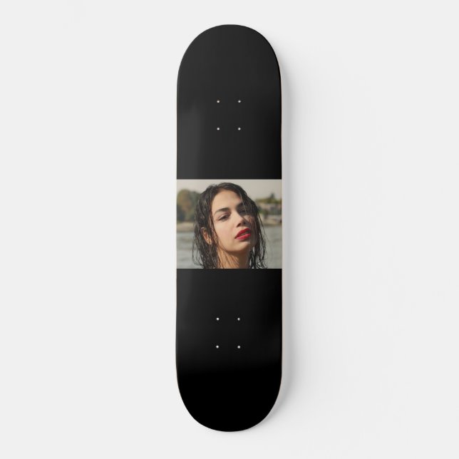 Skateboard Portrait d'une jeune fille (Recto)