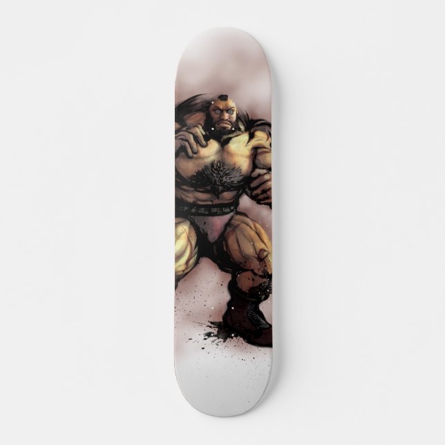 Skateboard Position de Zangief (Devant)