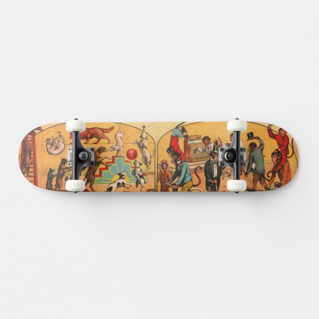 Skateboard Poster de cirque vintage Eddy Brothers (Horz)