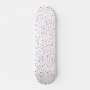 Skateboard Pots de pois rose et violet doux au Berry