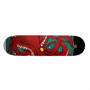 Skateboard Poulpe dans un pot