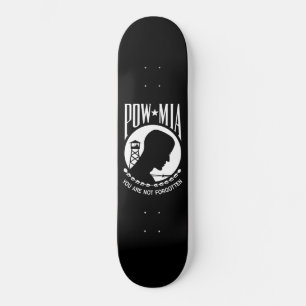 Skateboard POW MIA Héros militaires américains Prisonniers de