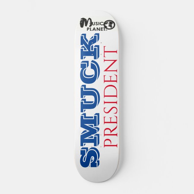 Skateboard PRÉSIDENT DE LA MAQUILLAGE / Patinage d'essai (Recto)