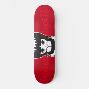 Skateboard Princesse sur Royal Red