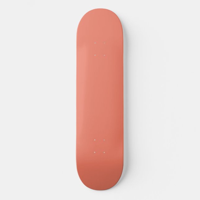 Skateboard Printemps été couleur rose rose (Recto)