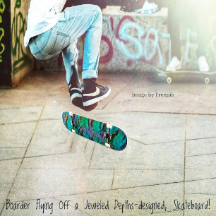 Skateboard Profondeurs à bijoux