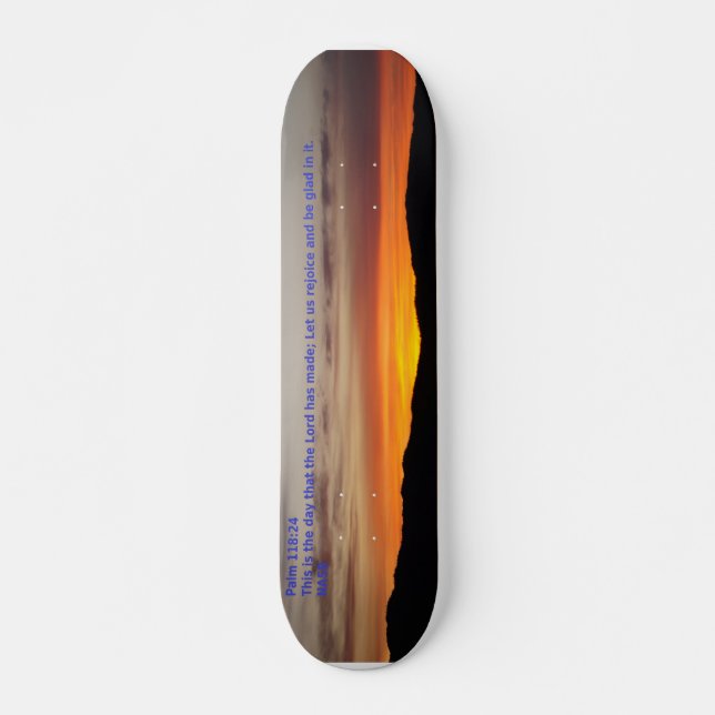 Skateboard Ps 118:24 (Devant)
