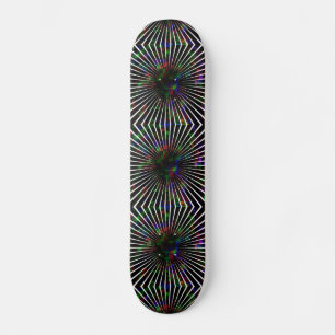 Skateboard Psychedelic Burst Skateboard-Design 1