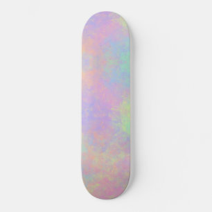 Skateboard Psychedelic Mottled Pastel