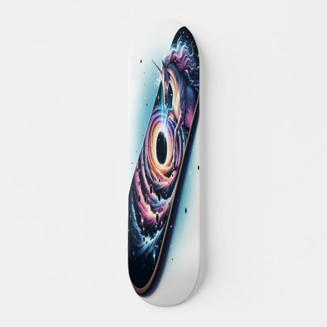 Skateboard Puissance du trou noir (Devant)