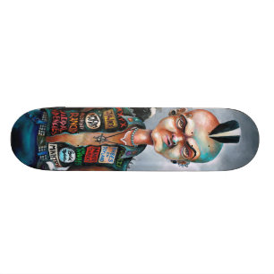 Skateboard Punk de mouffette