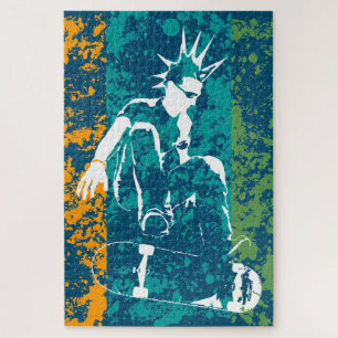 skateboard punk jigsaw puzzle