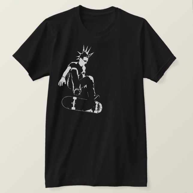 skateboard punk T-Shirt (Design Front)